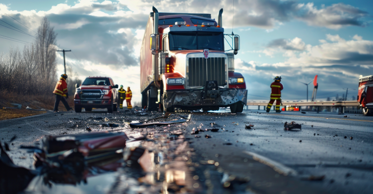 LIVE: Overturned semi shuts down I-75 north at Sumter-Marion County line