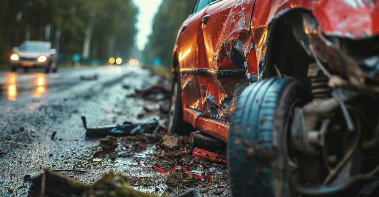 Major rollover crash backs up I-75 Tuesday afternoon