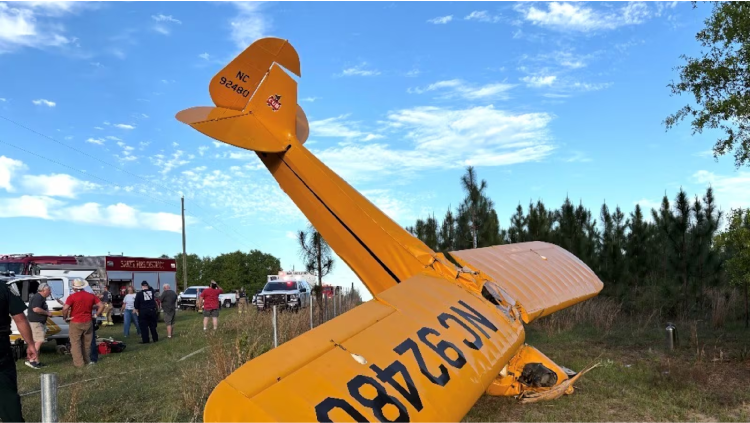 Small plane crashes near Baker after engine failure
