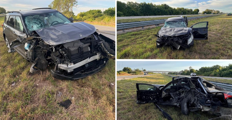 Teen seriously injured in I-75 crash involving 3 vehicles in Riverview: FHP