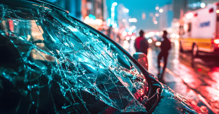 Vehicle splits in half after crash in Homestead