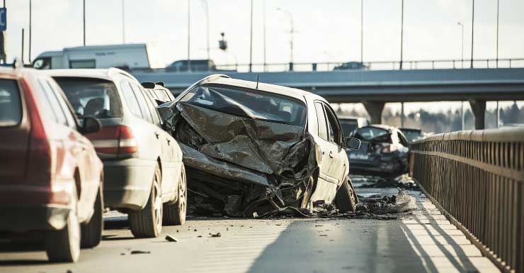 Young man killed when SUV crashes through dead-end barrier into concrete wall of I-295 in Loretto: JSO