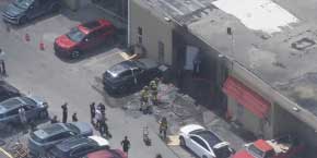 1 hospitalized after warehouse fire in Hialeah Gardens