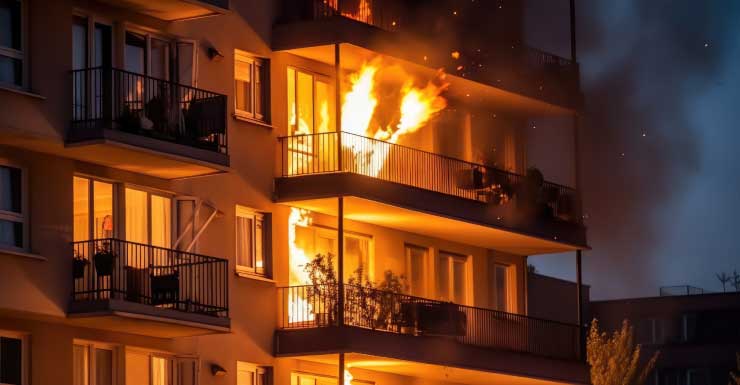 6 displaced after fire erupts inside Pompano Beach quadruplex