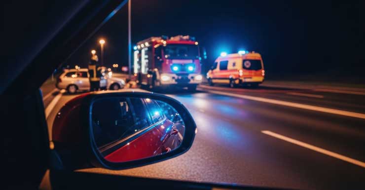 Crash blocks lanes on I-95 ramp to the Golden Glades Interchange, FHP says