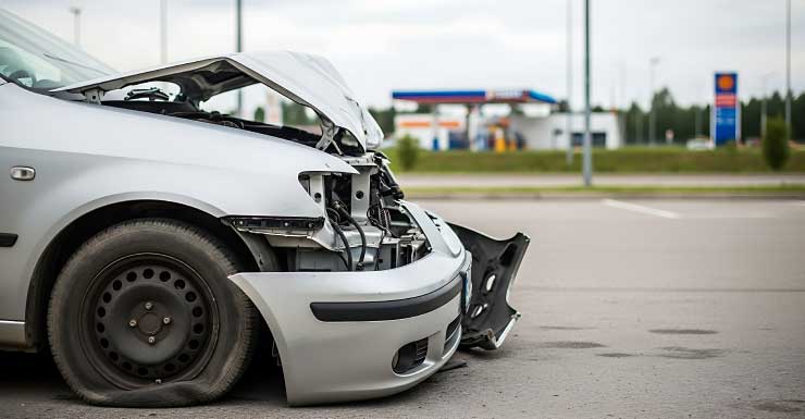 Driver hospitalized after SUV crashes into gas pump at Sam’s Club