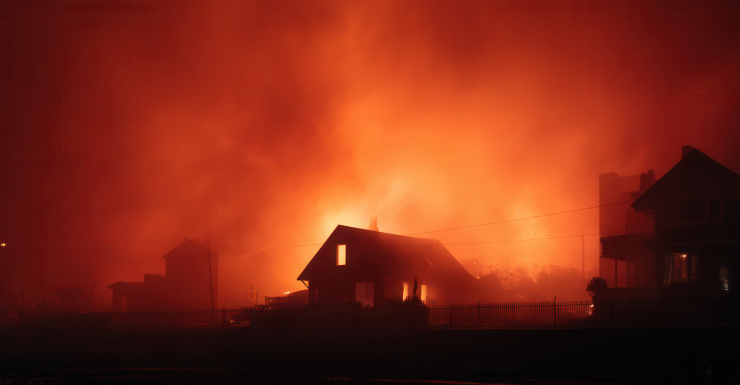 Fire explodes ammunition, destroying a home's garage along SW 26th Place in Cape Coral