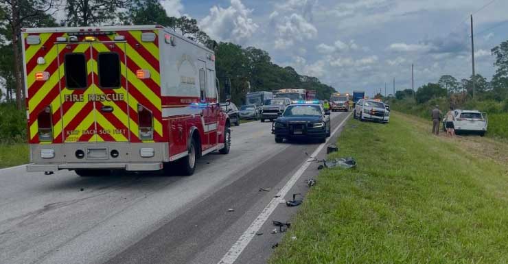 Head-on crash shuts down Palm City roads, two seriously hurt