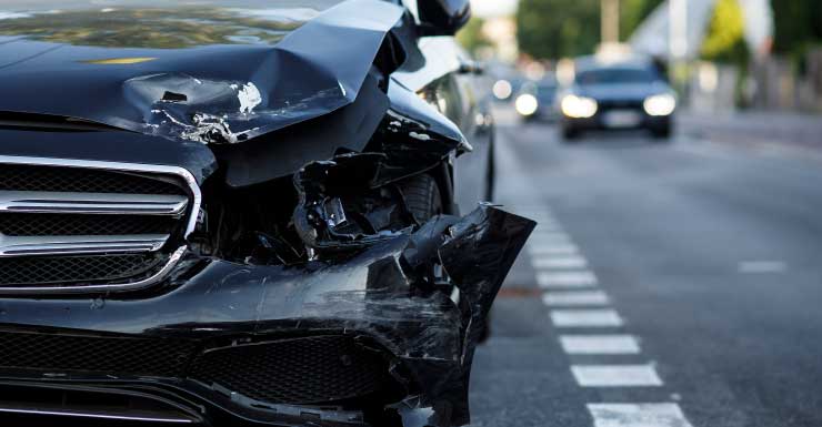 Law enforcement responding to crash on Front Beach Road