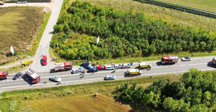 Man dies in I-75 crash in Marion County, another seriously injured