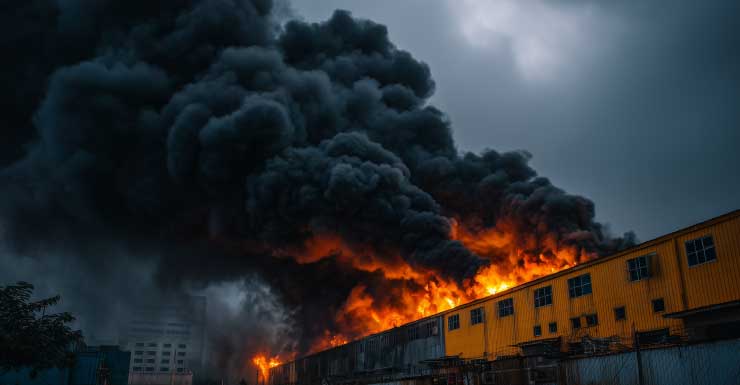 Massive fire rips through South Florida junkyard, spreads to businesses