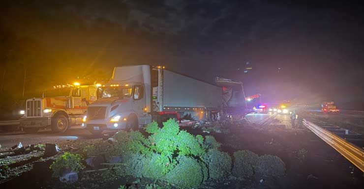 Northbound lanes of I-75 in Hernando partially reopened after crash