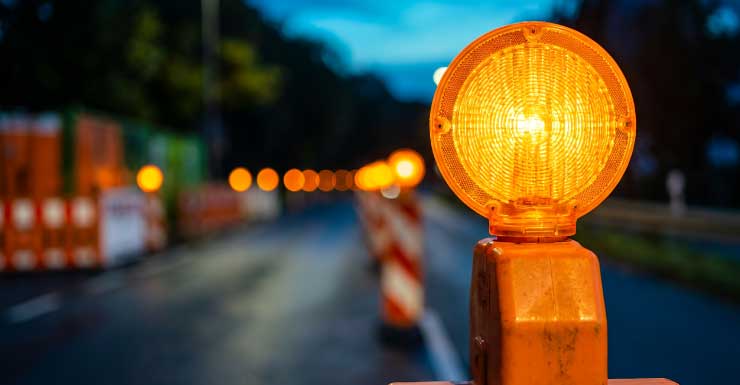 Traffic Alert: Left lane blocked on Arlington Expressway West before Mathews Bridge after multi-vehicle crash