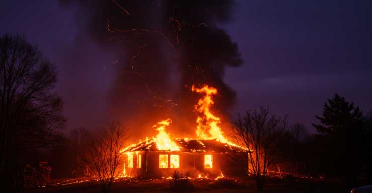 Two escape early morning house fire in Venice