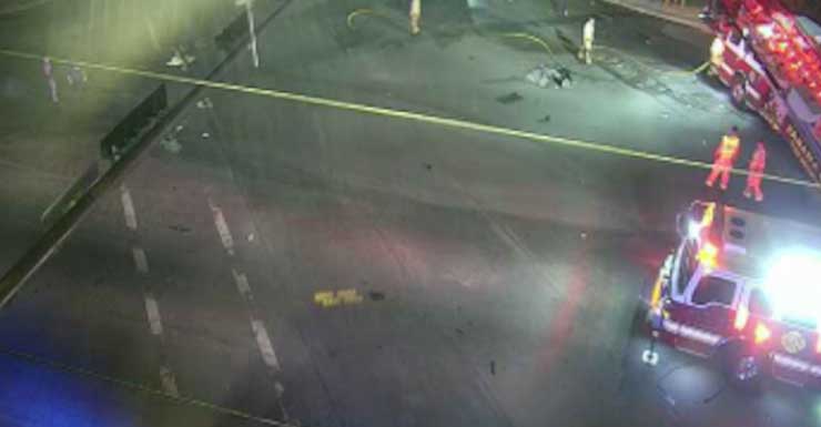 UPDATE: Panama City intersection closed due to traffic accident