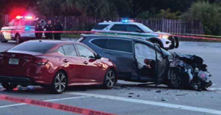 22-year-old motorcyclist killed in violent crash on South Jog Road in Greenacres
