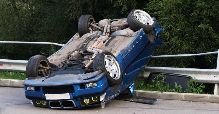 4 people flee scene after rollover crash in West Park, BSO says
