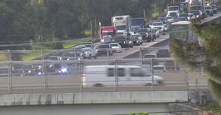 Crash blocks left northbound lane on Florida’s Turnpike in St. Lucie County