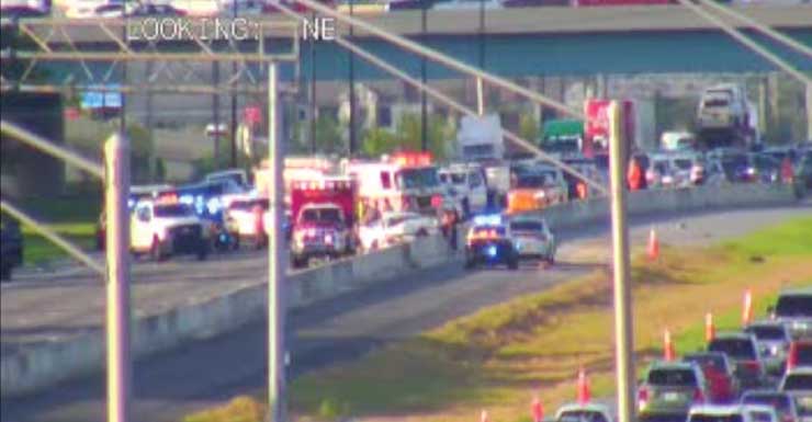 Crash causes delays on I-4 westbound in Orange County tourist area