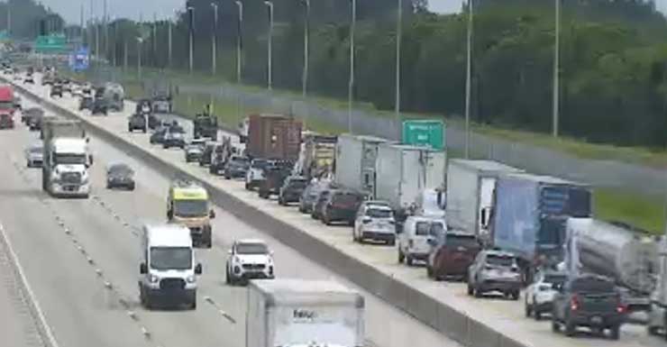 Crash on NB Florida's Turnpike shuts down lanes near Boynton Beach, causing delays