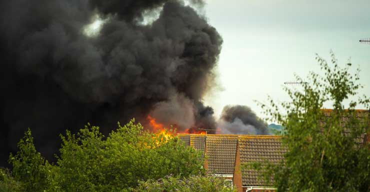 Crews battle RV fire at a home on Central Avenue in Fort Myers; No injuries reported