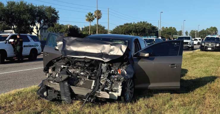 FHP Trooper taken to the hospital after a crash on SR-54 in Pasco County: FHP