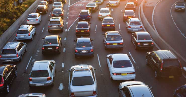 Five-vehicle crash blocks I-75 in Marion County