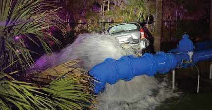 Man arrested after crashing into major water pipe, disrupting service in Hobe Sound