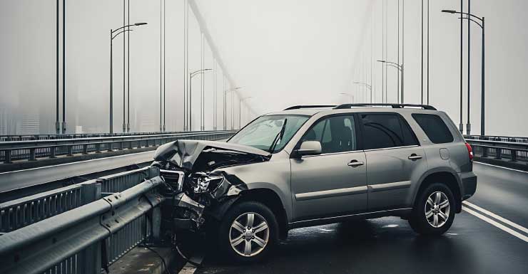 Man, woman killed when car crashes through bridge railing, flips into water in Baker County: FHP