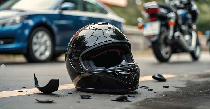 Motorcycle crash blocks lanes on busy Gainesville road