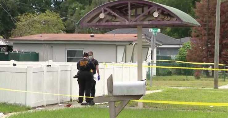 Woman in her 70s shot at ﻿Orange County bus stop; suspect on the loose