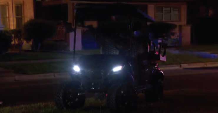 1 seriously injured in golf cart, truck crash in Seminole County