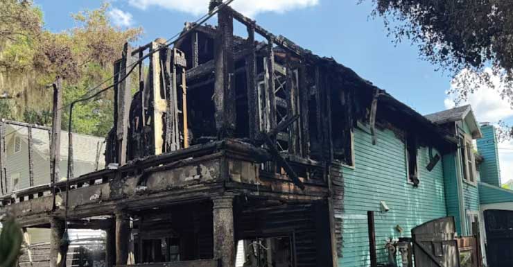 2 displaced after house fire in Orlando’s Lake Eola Heights neighborhood