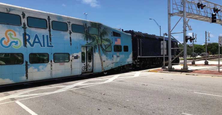 Bicyclist killed after collision with Tri-Rail train near Lake Worth Beach station