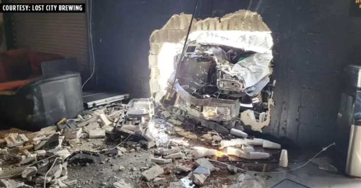 Co-owners of North Miami brewery deal with aftermath after vehicle crashes into business