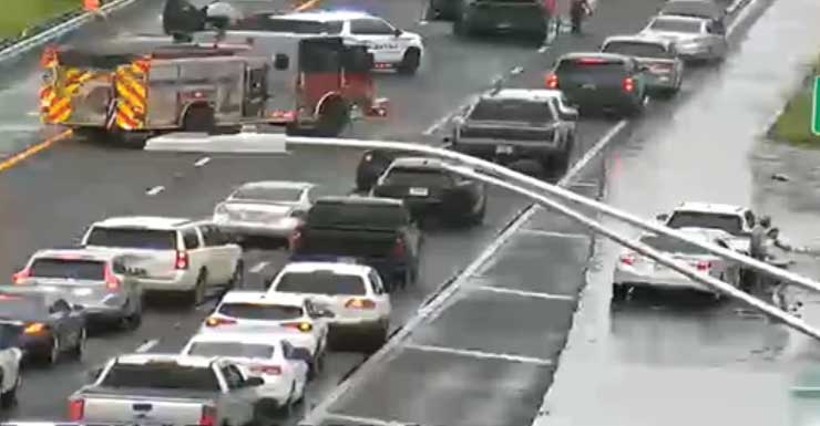 Crash on I-75 creates big delays amidst Monday p.m. rush