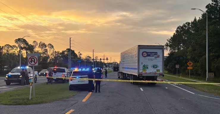 Deadly crash shuts down State Road 16 EB near I-95 in St. Johns County