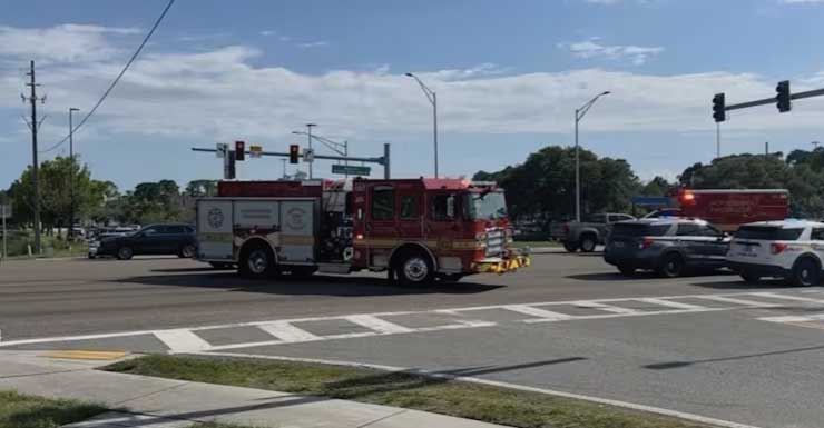 Driver cited after striking e-bike rider in crosswalk on Beach Boulevard