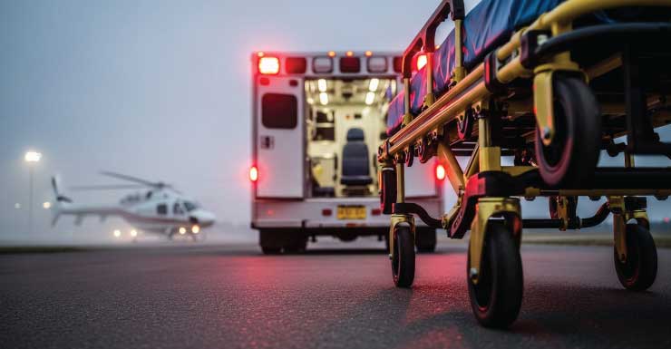 Five-year-old girl airlifted to hospital after being hit by a car in North Port