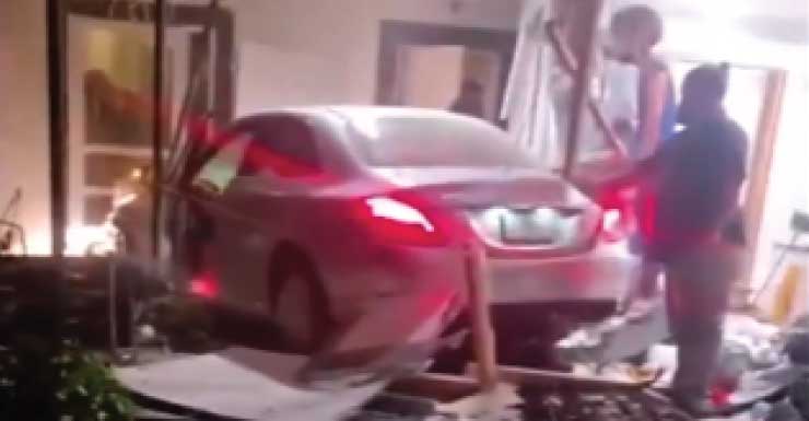 Speeding driver crashes into Sunrise home as woman was inside bedroom, neighbors say