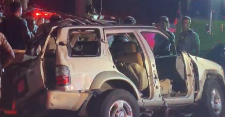 Video appears to show person running from crash that left 5 hurt in West Little River