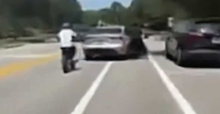 Video captures driver running teen on bike off the road, slapping him in Lake Nona