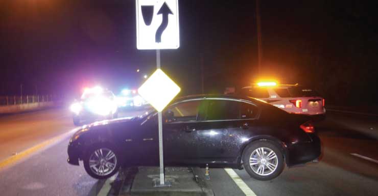 Weaving between lanes and a median crash spark separate Port St. Lucie DUI arrests