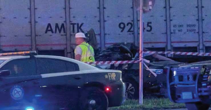 Woman hit by train, killed after driving around crossing arms on Jacksonville’s Westside