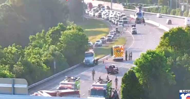1 airlifted after multi-vehicle crash on Palmetto Expressway in Miami Lakes