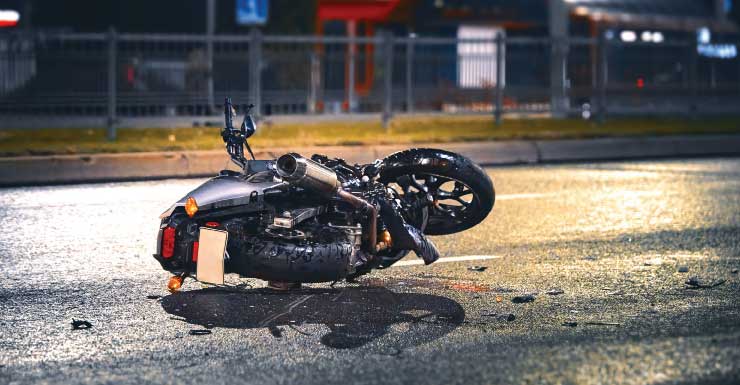 A 45-year-old man was killed and another man injured after two motorcycles crashed on Innovation Way early Sunday morning.