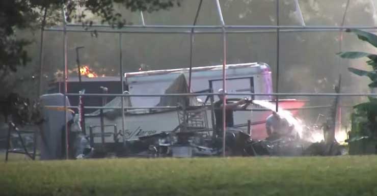 1 dead in trailer fire in St. Cloud, firefighters say