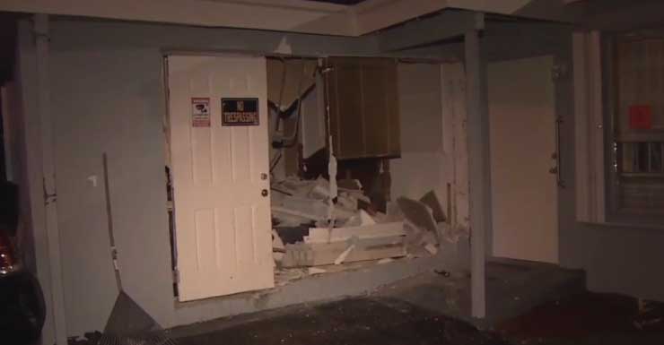 1 in custody, 1 hospitalized after driver crashes into home in Dania Beach