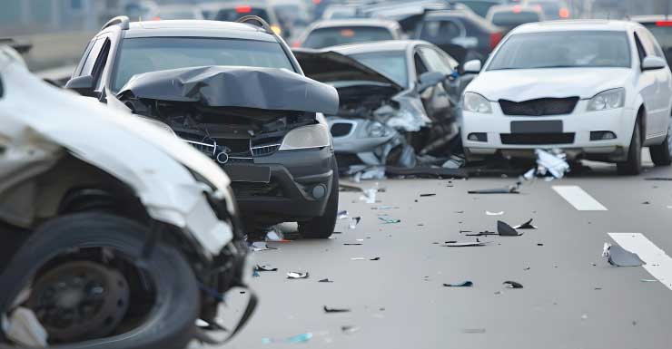 2 hospitalized after multi-vehicle crash near Miami Gardens Tesla dealership, authorities say