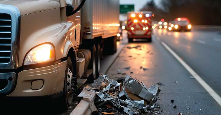 3 hurt in crash after unsecured load spills across I-95 in Brevard County